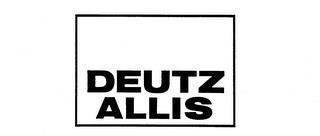 DEUTZ ALLIS trademark