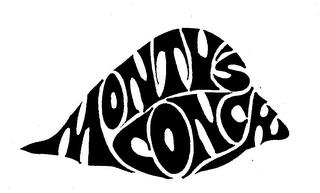 MONTY'S CONCH trademark