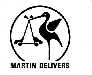 MARTIN DELIVERS trademark