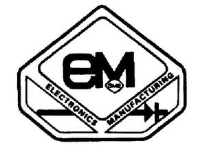 EM ELECTRONICS MANUFACTURING trademark