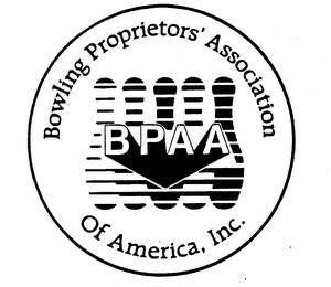 BOWLING PROPRIETORS' ASSOCIATION OF AMERICA, INC. BPAA trademark