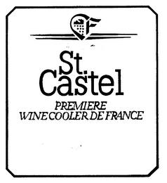 ST. CASTEL PREMIERE WINE COOLER DE FRANCE CF trademark