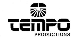 TEMPO PRODUCTIONS trademark