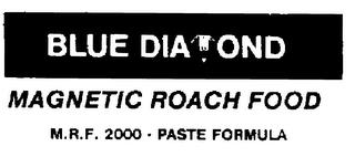 BLUE DIAMOND MAGNETIC ROACH FOOD trademark