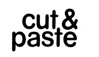 CUT & PASTE trademark