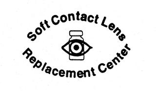 SOFT CONTACT LENS REPLACEMENT CENTER trademark