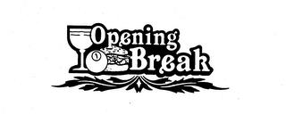 OPENING BREAK trademark