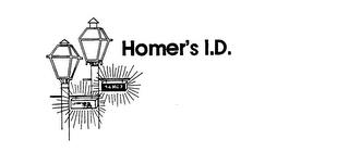 HOMER'S I.D. trademark