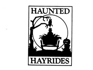 HAUNTED HAYRIDES trademark