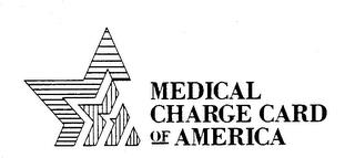 MEDICAL CHARGE CARD OF AMERICA trademark