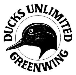 DUCKS UNLIMITED GREENWING trademark