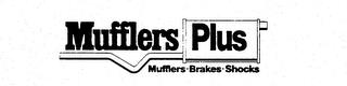 MUFFLERS PLUS MUFFLERS-BRAKES-SHOCKS trademark