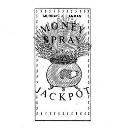 MURRAY & LANMAN MONEY SPRAY JACKPOT trademark