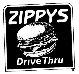 ZIPPYS DRIVE THRU trademark