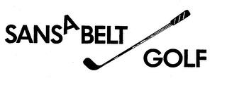 SANSABELT GOLF trademark