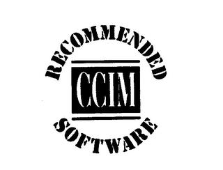 RECOMMENDED CCIM SOFTWARE trademark