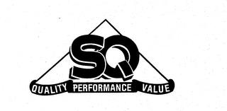 SQ QUALITY PERFORMANCE VALUE trademark