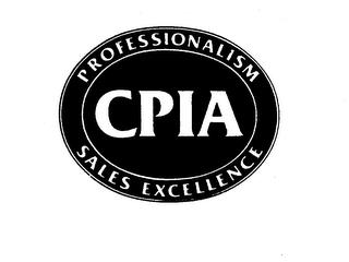 CPIA PROFESSIONALISM SALES EXCELLENCE trademark