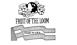 FRUIT OF THE LOOM MADE IN U.S.A. trademark