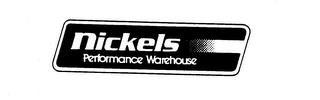 NICKELS PERFORMANCE WAREHOUSE trademark