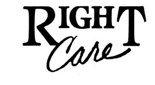 RIGHT CARE trademark