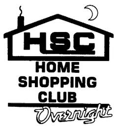 HSC HOME SHOPPING CLUB OVERNIGHT trademark