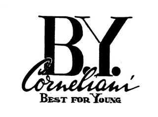 B.Y. CORNELIANI BEST FOR YOUNG trademark