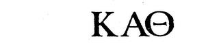 KAO trademark