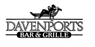 DAVENPORTS BAR & GRILLE trademark