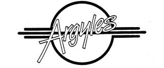 ARGYLES trademark