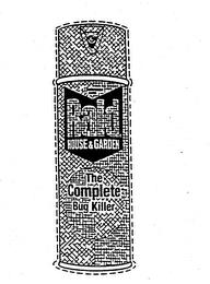 JOHNSON WAX RAID HOUSE & GARDEN THE COMPLETE BUG KILLER KILLS: ANTS, ROACHES, FLEAS, FLIES, MOSQUITOES, APHIDS & MANY MORE LISTED ON BACK. NET WT. 13 OZ. CAUTION: trademark