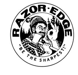 RAZOR-EDGE "BE THE SHARPEST!" trademark