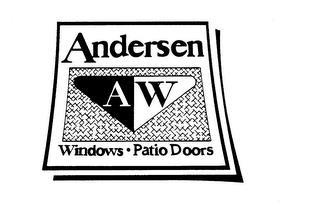 AW ANDERSEN WINDOWS - PATIO DOORS trademark