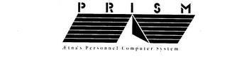 PRISM AETNA'S PERSONNEL COMPUTER SYSTEM trademark