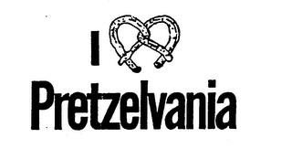 I LOVE PRETZELVANIA trademark