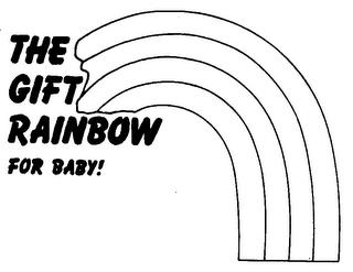 THE GIFT RAINBOW FOR BABY! trademark