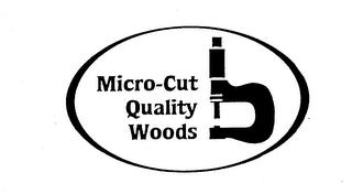 MICRO-CUT QUALITY WOODS trademark