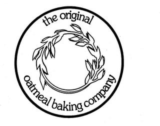 THE ORIGINAL OATMEAL BAKING COMPANY trademark