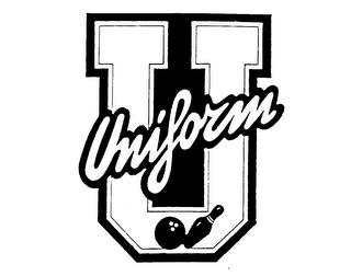 U UNIFORM trademark