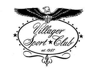 VILLAGER SPORT CLUB EST. 1987 trademark