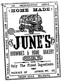 JUNE'S HOME BAKERY trademark