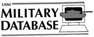 USNI MILITARY DATABASE trademark