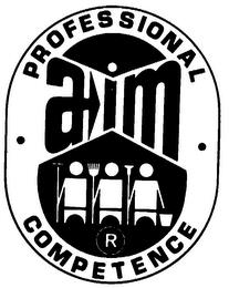 PROFESSIONAL AIM COMPETENCE trademark