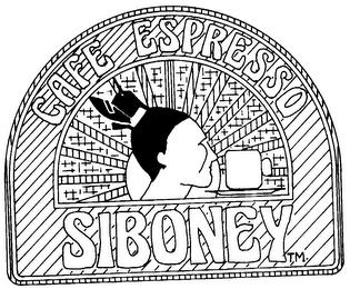 CAFE ESPRESSO SIBONEY trademark