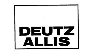 DEUTZ ALLIS trademark