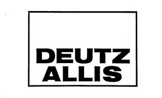 DEUTZ ALLIS trademark