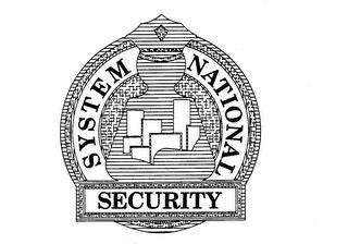 SYSTEM NATIONAL SECURITY trademark