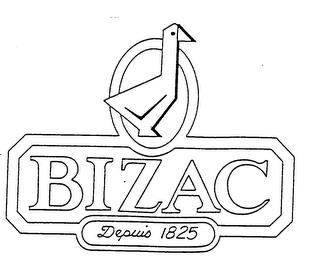 BIZAC DEPUIS 1825 trademark