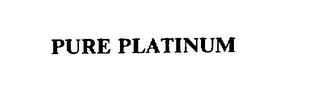 PURE PLATINUM trademark