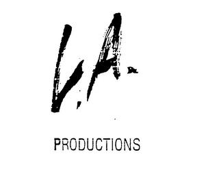 L.A. PRODUCTIONS trademark